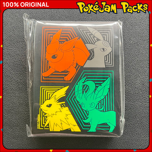 Pokémon Card Sleeve Pack - 65 pcs Evolving Skies Eeveelutions Flareon, Umbreon, Jolteon Card Sleeves