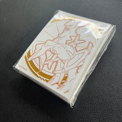 Pokémon Card Sleeve Pack - 65 pcs Brilliant Stars Arceus Card Sleeves - Pokémon TCG