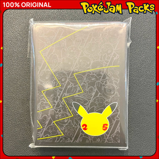 Pokémon Card Sleeve Pack - 65 pcs Celebrations Card Sleeves - Pokémon TCG