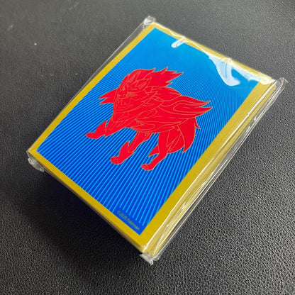 Pokémon Card Sleeve Pack - 65 pcs Sword & Shield Zamazenta Card Sleeves - Pokémon TCG