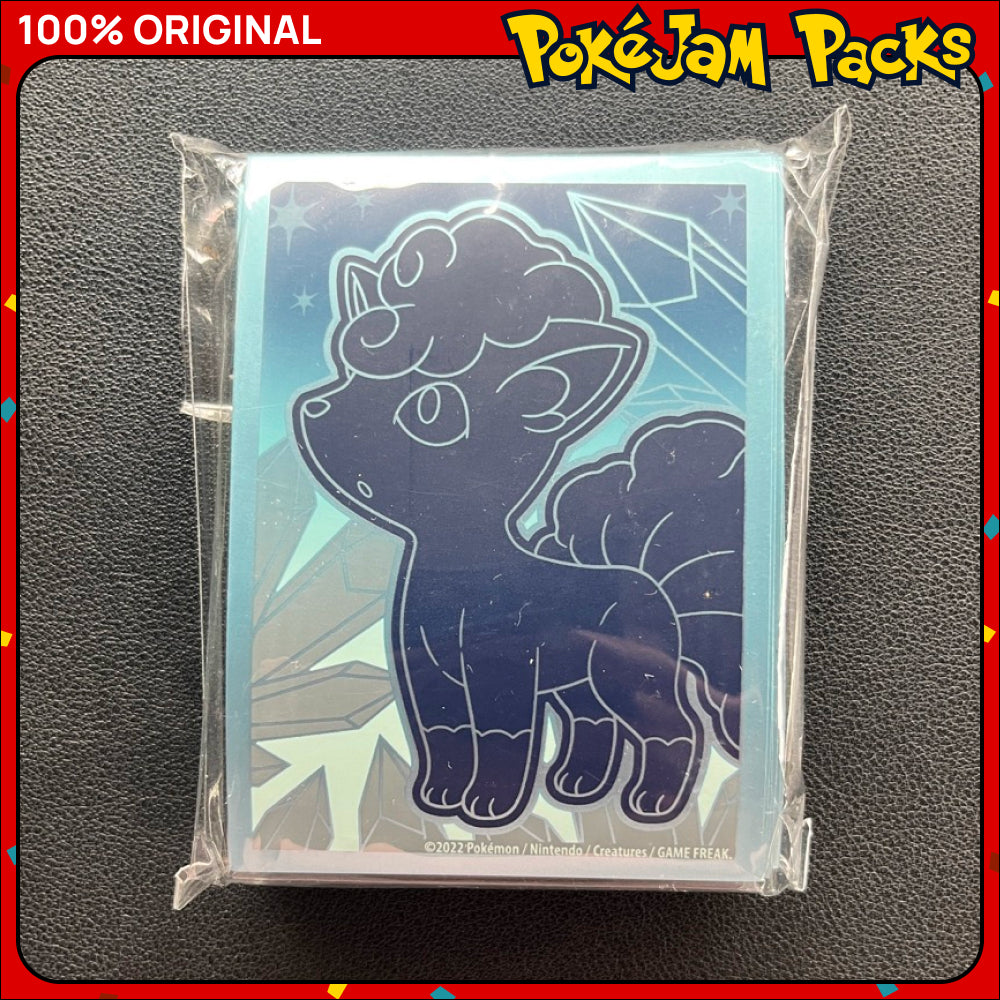 Pokémon Card Sleeve Pack - 65 pcs Silver Tempest Vulpix Card Sleeves - Pokémon TCG
