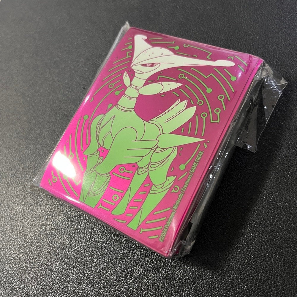 Pokémon Card Sleeve Pack - 65 pcs Temporal Forces Iron Leaves Card Sleeves - Pokémon TCG