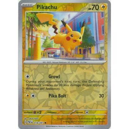 Pikachu Cards - Normal, Common/Uncommon, Reverse Holo - Pokémon TCG