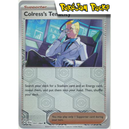 Colress's Tenacity - 057/064 - Uncommon Reverse Holo - Shrouded Fable - Pokémon TCG