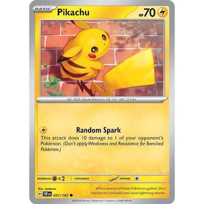 Pikachu Cards - Normal, Common/Uncommon, Reverse Holo - Pokémon TCG