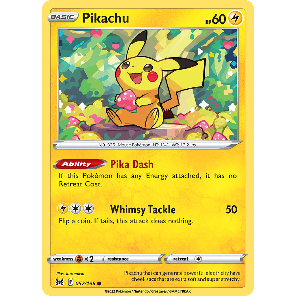 Pikachu Cards - Normal, Common/Uncommon, Reverse Holo - Pokémon TCG
