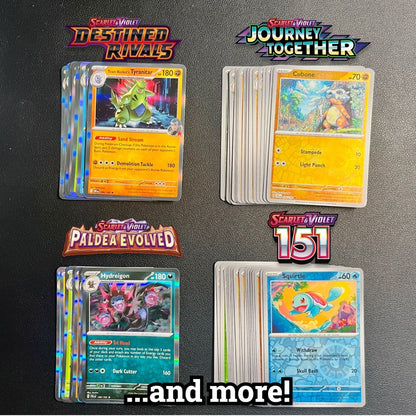 Pokémon Master Set Completer - 10/20pcs Holos & Reverse Non-Repeating Card Packs - Pokémon TCG Cards