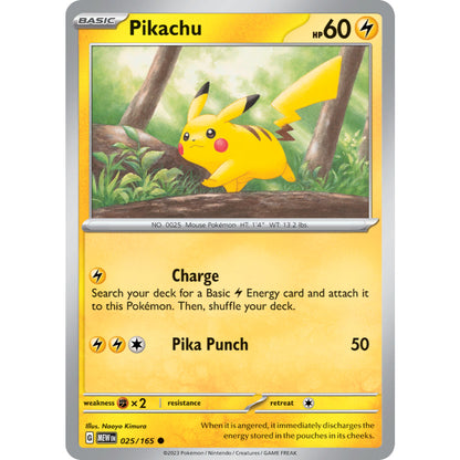 Pikachu Cards - Normal, Common/Uncommon, Reverse Holo - Pokémon TCG