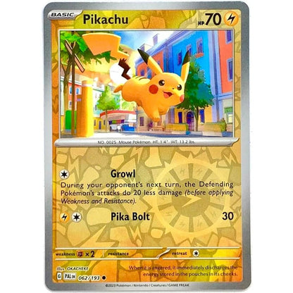 Pikachu Cards - Normal, Common/Uncommon, Reverse Holo - Pokémon TCG