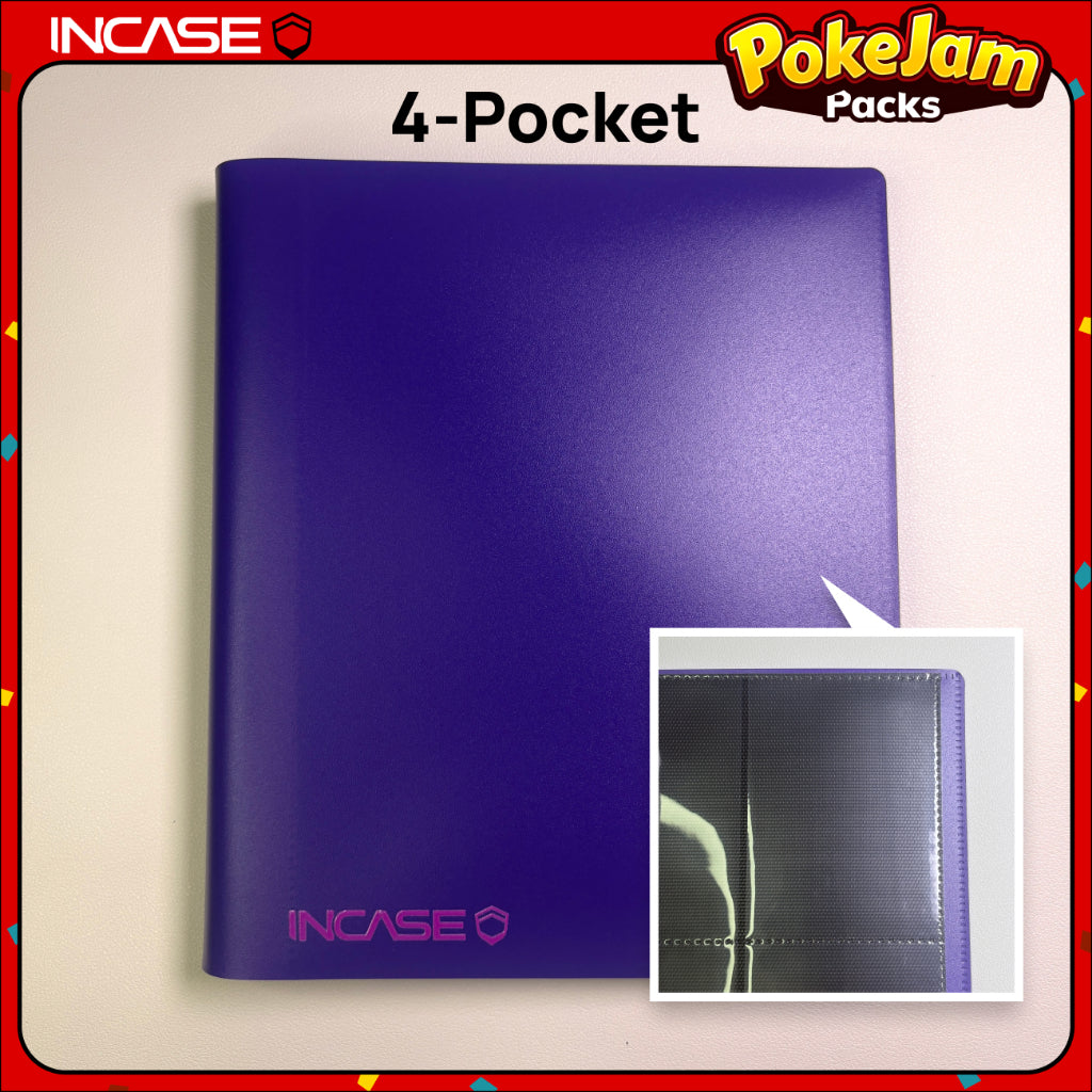 INCASE 160/360 Slot Trading Card Binder - 70x96mm for Pokemon, NBA, MTG, One Piece, Anime, Photocard