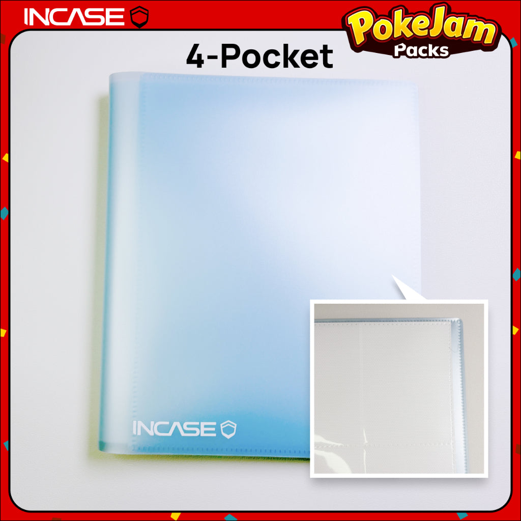 INCASE 160/360 Slot Trading Card Binder - 70x96mm for Pokemon, NBA, MTG, One Piece, Anime, Photocard
