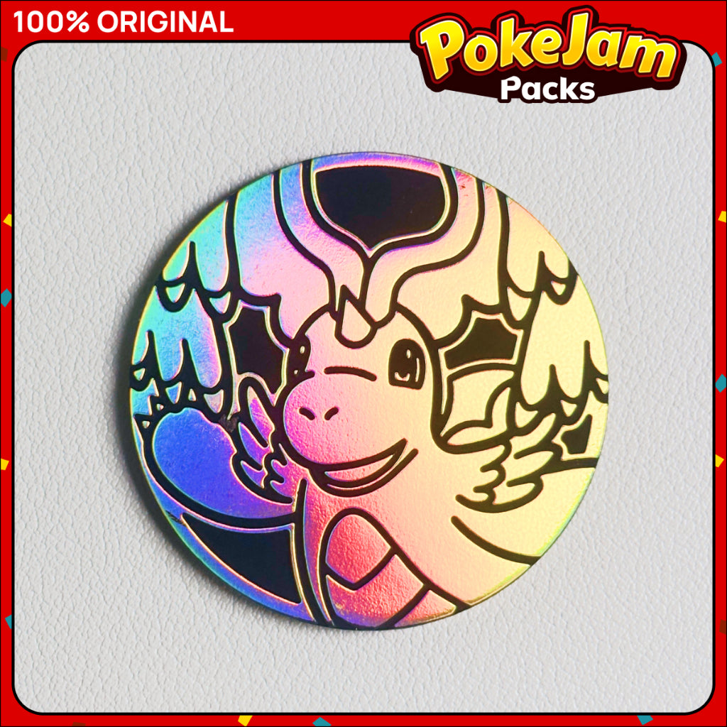 Pokemon Mega Dragonite Coin from Ascended Heroes - Official TCG Coins