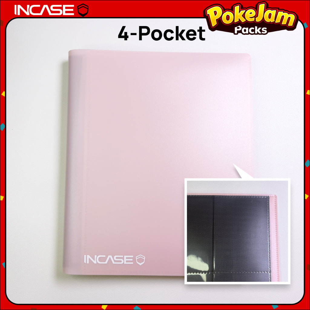INCASE 160/360 Slot Trading Card Binder - 70x96mm for Pokemon, NBA, MTG, One Piece, Anime, Photocard