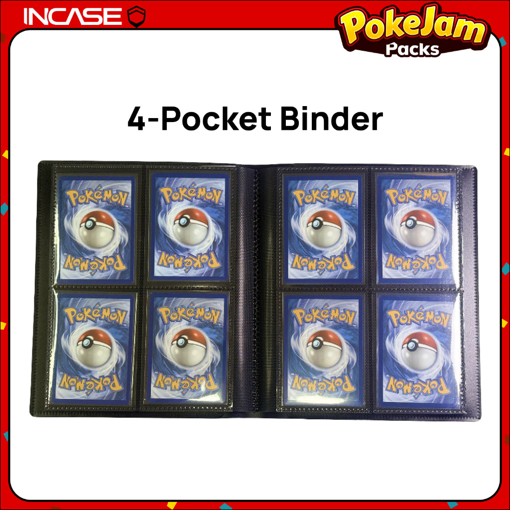 INCASE 160/360 Slot Trading Card Binder - 70x96mm for Pokemon, NBA, MTG, One Piece, Anime, Photocard