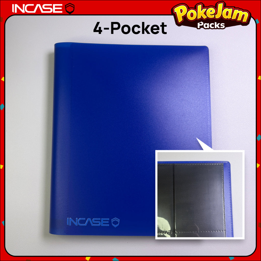 INCASE 160/360 Slot Trading Card Binder - 70x96mm for Pokemon, NBA, MTG, One Piece, Anime, Photocard