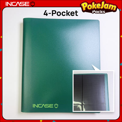 INCASE 160/360 Slot Trading Card Binder - 70x96mm for Pokemon, NBA, MTG, One Piece, Anime, Photocard