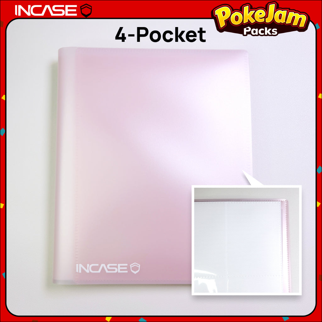 INCASE 160/360 Slot Trading Card Binder - 70x96mm for Pokemon, NBA, MTG, One Piece, Anime, Photocard
