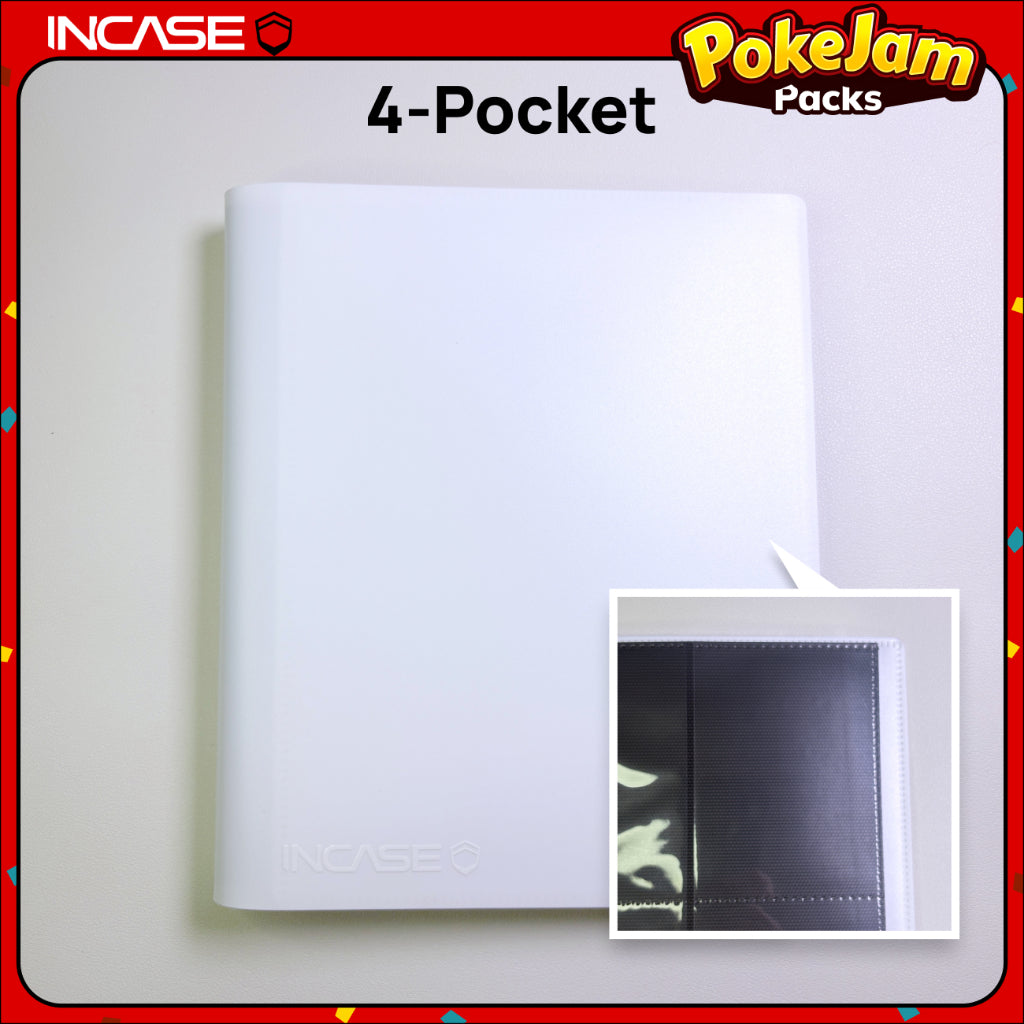 INCASE 160/360 Slot Trading Card Binder - 70x96mm for Pokemon, NBA, MTG, One Piece, Anime, Photocard