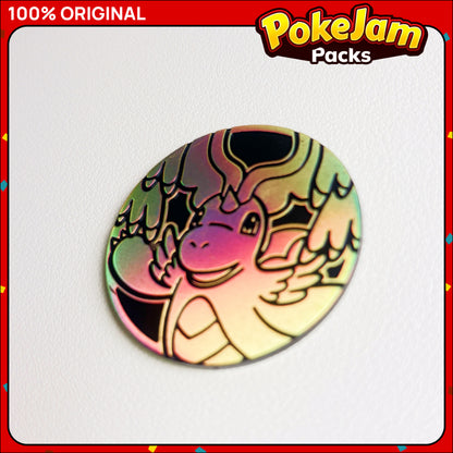 Pokemon Mega Dragonite Coin from Ascended Heroes - Official TCG Coins