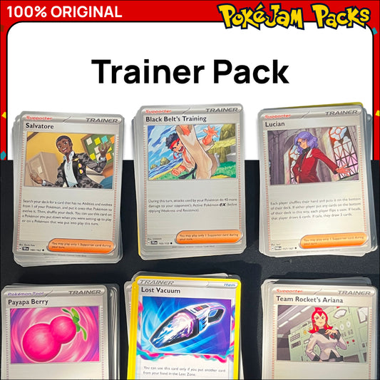 5/10/20 Trainer Card Packs - Pokemon Trainers, Bulk Card, Original Pokemon TCG for your Deck