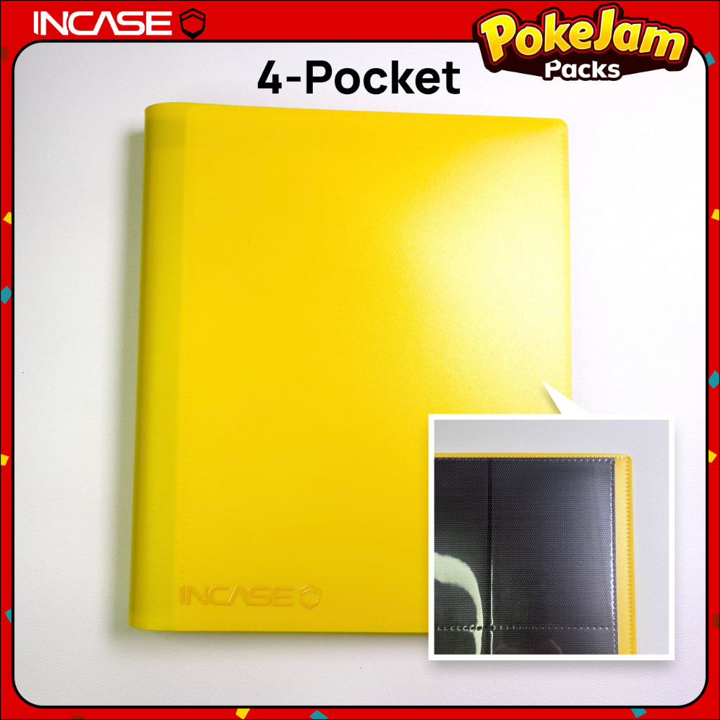 INCASE 160/360 Slot Trading Card Binder - 70x96mm for Pokemon, NBA, MTG, One Piece, Anime, Photocard