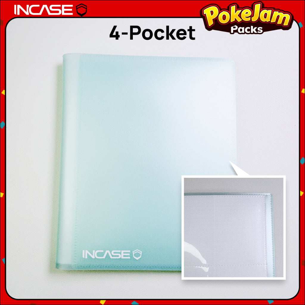 INCASE 160/360 Slot Trading Card Binder - 70x96mm for Pokemon, NBA, MTG, One Piece, Anime, Photocard