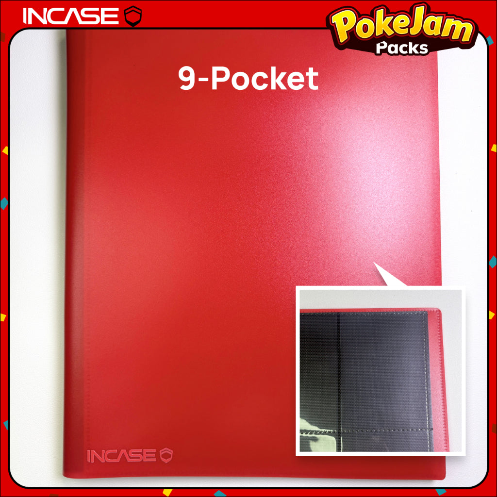 INCASE 160/360 Slot Trading Card Binder - 70x96mm for Pokemon, NBA, MTG, One Piece, Anime, Photocard