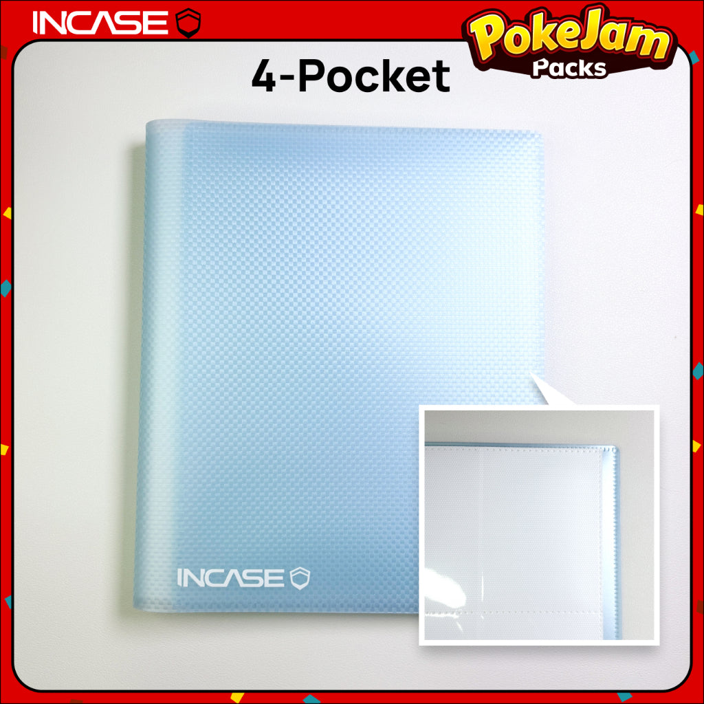 INCASE 160/360 Slot Trading Card Binder - 70x96mm for Pokemon, NBA, MTG, One Piece, Anime, Photocard