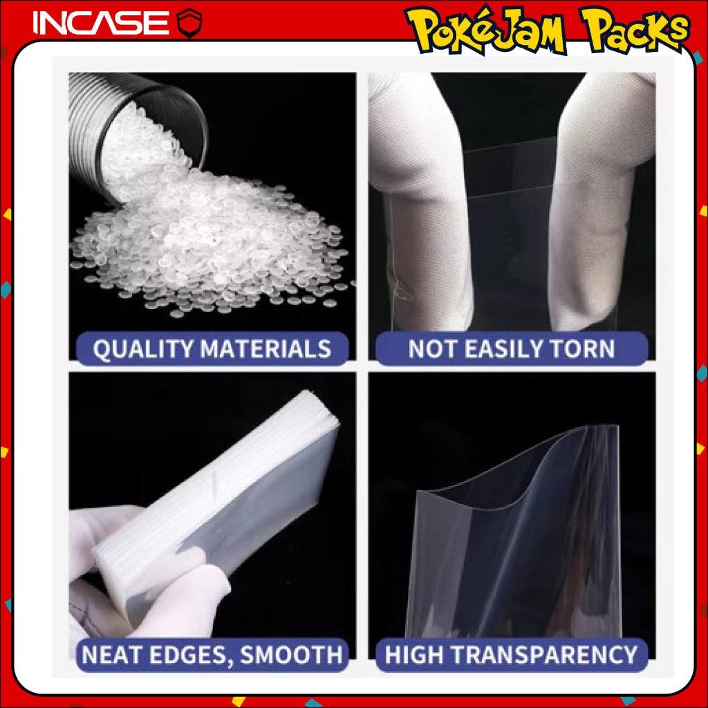 Card Penny Sleeves (Regular Size) - For Pokemon, NBA, Magic, One Piece, Anime, Photocards