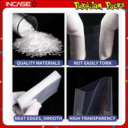 Card Penny Sleeves (Regular Size) - For Pokemon, NBA, Magic, One Piece, Anime, Photocards