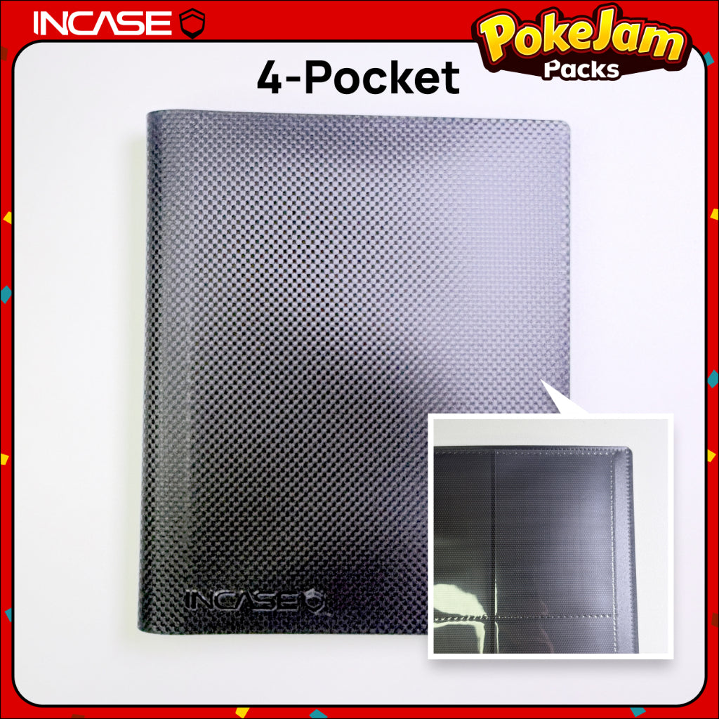 INCASE 160/360 Slot Trading Card Binder - 70x96mm for Pokemon, NBA, MTG, One Piece, Anime, Photocard