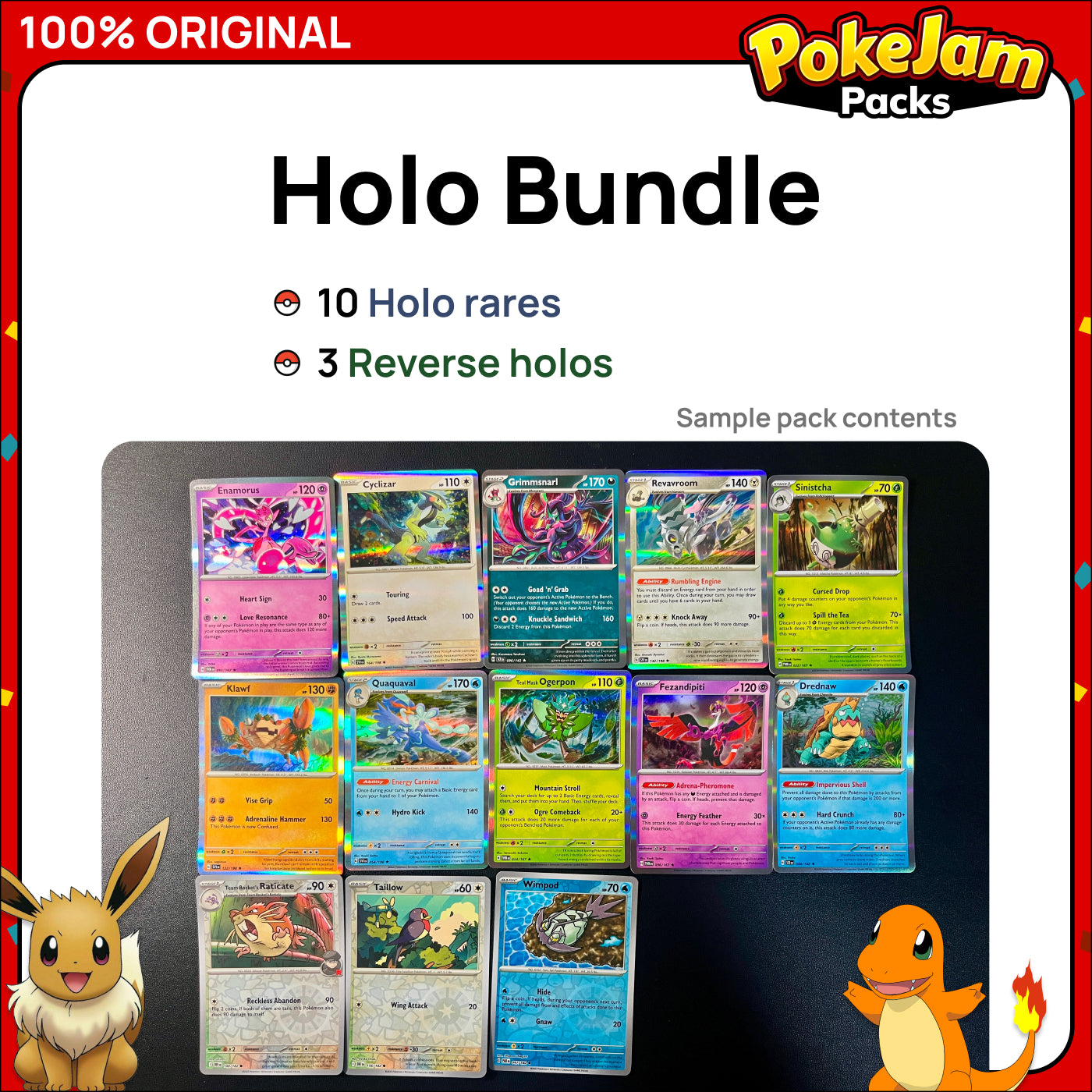 Pokémon Card Bundles - 40+ Authentic Card Pack with Guaranteed Rare - Perfect for Gifts & Collectors