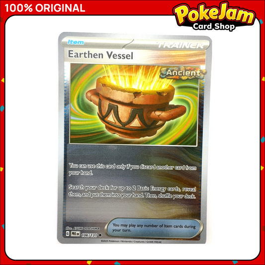 Earthen Vessel 106/131 - Reverse Hologram - Prismatic Evolutions - Pokemon Card