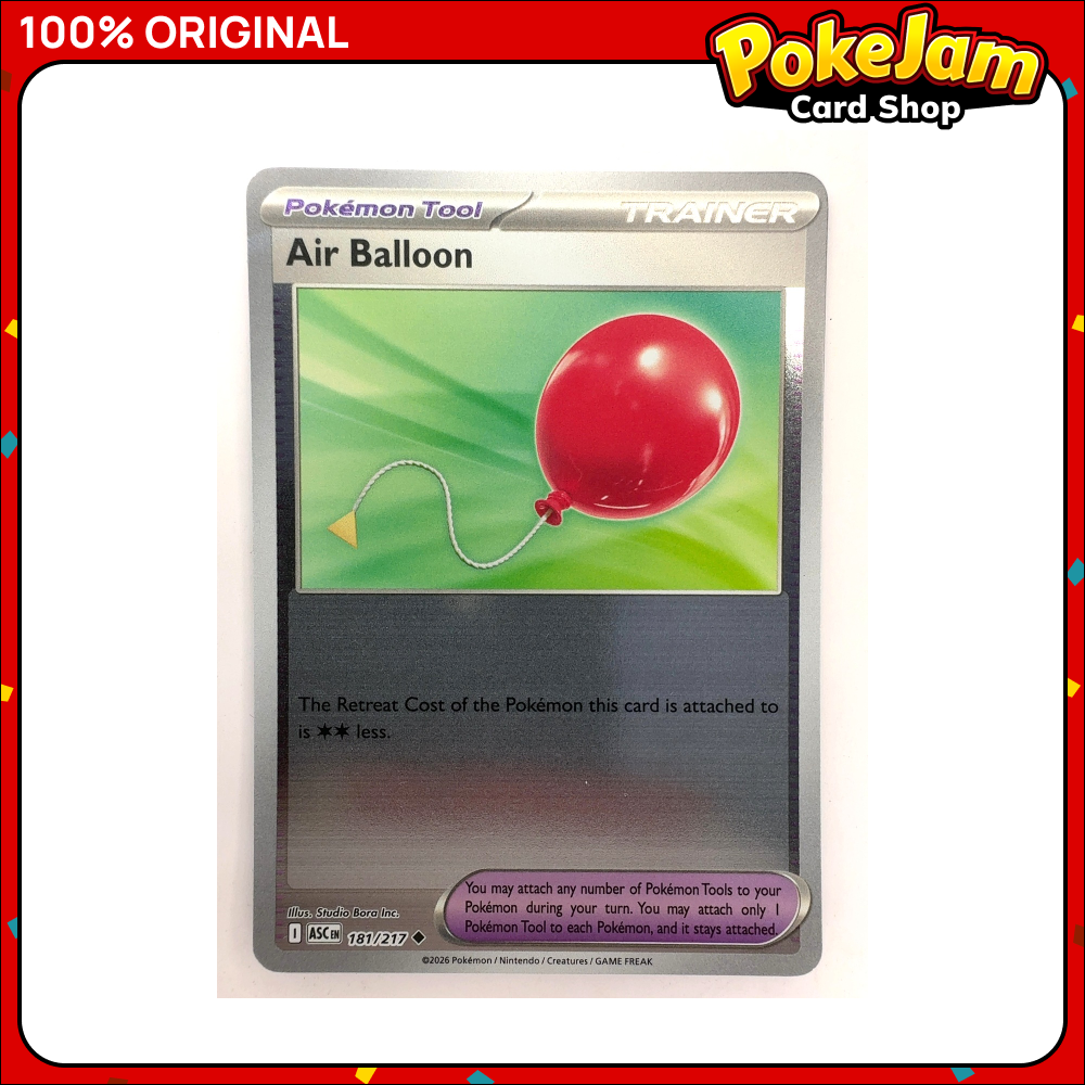 Air Balloon 181/217 - Reverse Hologram - Ascended Heroes - Pokemon Card