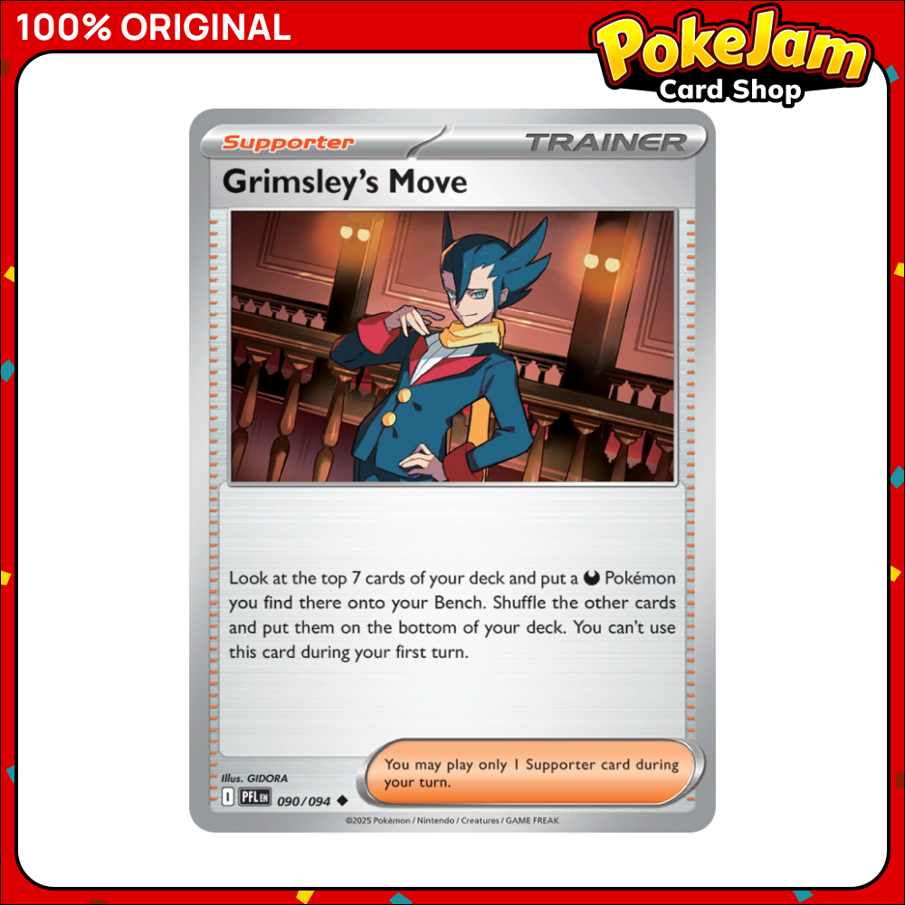 Grimsley's Move 90/94 - Uncommon - Phantasmal Flames - Pokemon Card