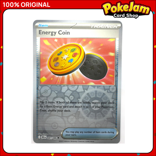 Energy Coin 81/86 - Reverse Hologram - Black Bolt - Pokemon Card