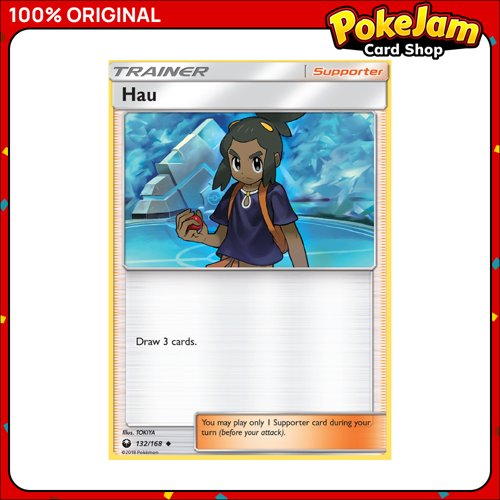 Hau 132/168 - Uncommon - Celestial Storm - Pokemon Card