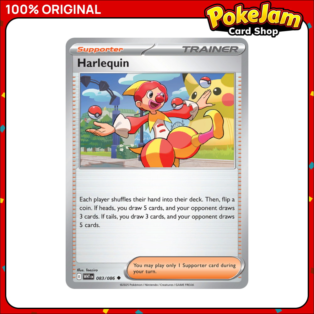 Harlequin 83/86 - Uncommon - White Flare - Pokemon Card