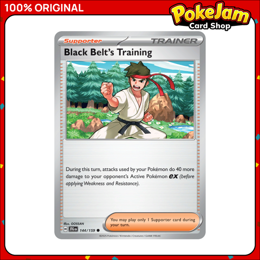 Black Belt's Training 144/159 - Common - Journey Together - Pokemon Card