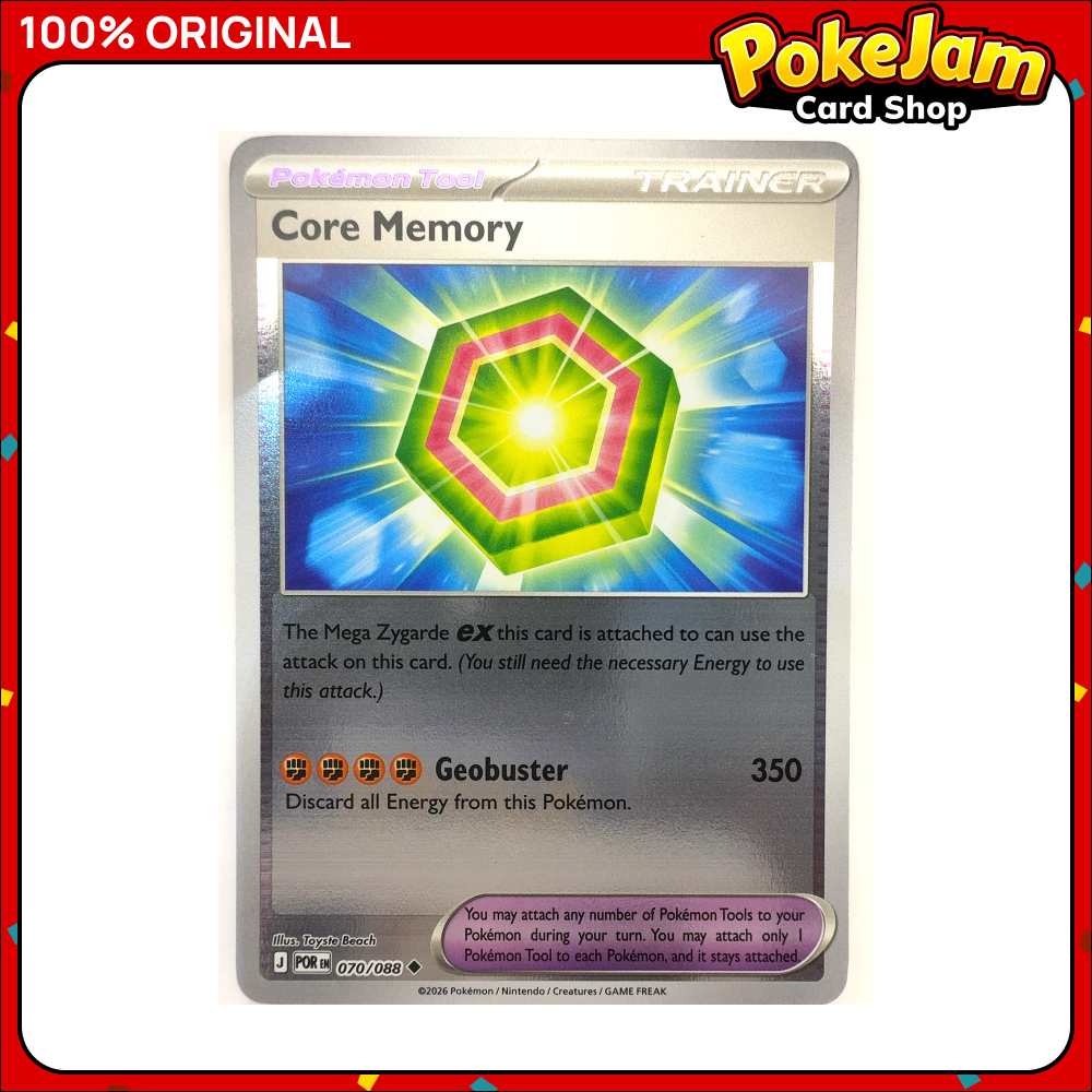 Core Memory 70/88 - Reverse Hologram - Perfect Order - Pokemon Card