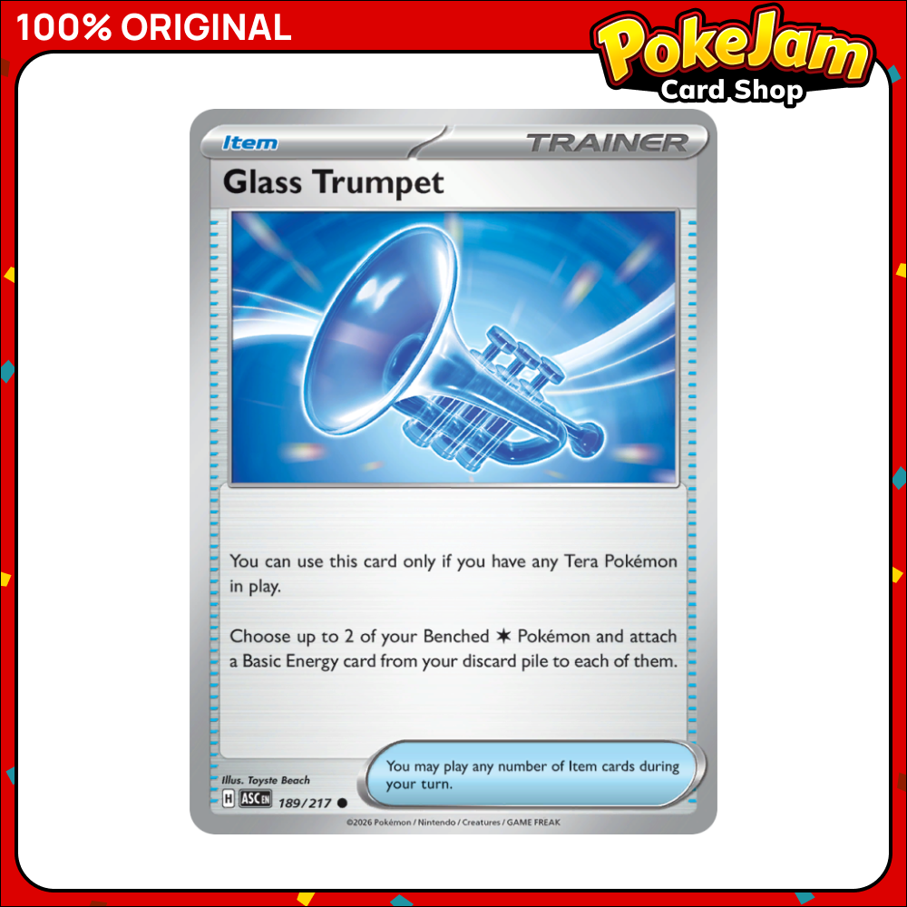 Glass Trumpet 189/217 - Common - Ascended Heroes - Pokemon Card
