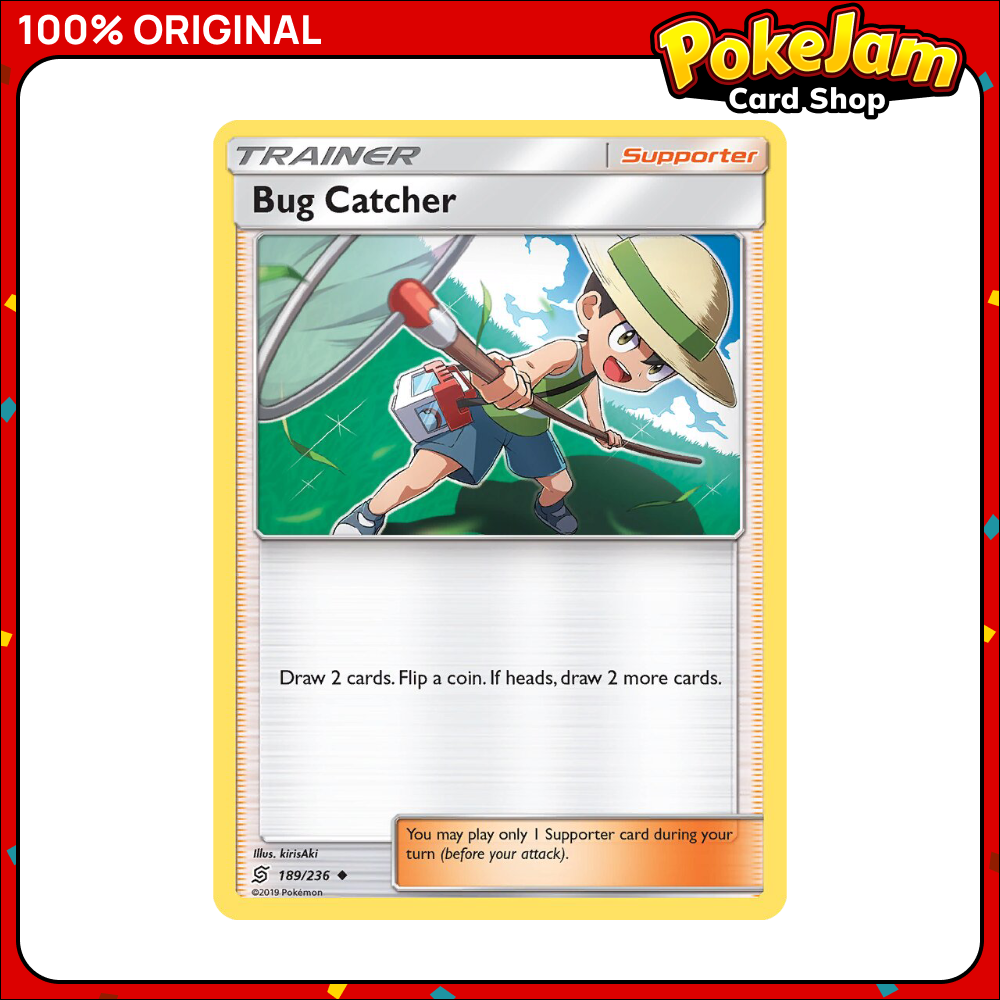 Bug Catcher 189/236 - Uncommon - Unified Minds - Pokemon Card
