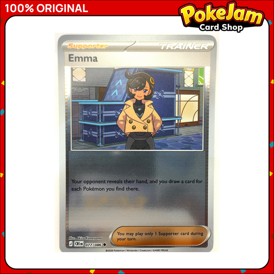 Emma 77/86 - Reverse Hologram - Chaos Rising - Pokemon Card