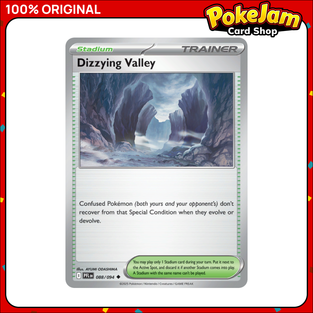 Dizzying Valley 88/94 - Uncommon - Phantasmal Flames - Pokemon Card