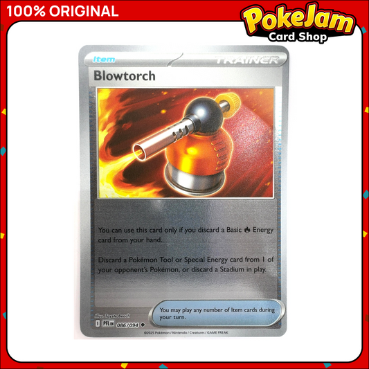 Blowtorch 86/94 - Reverse Hologram - Phantasmal Flames - Pokemon Card