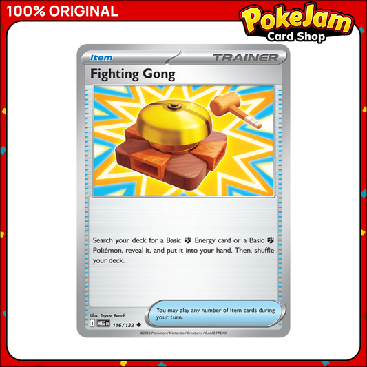 Fighting Gong 116/132 - Uncommon - Mega Evolution - Pokemon Card