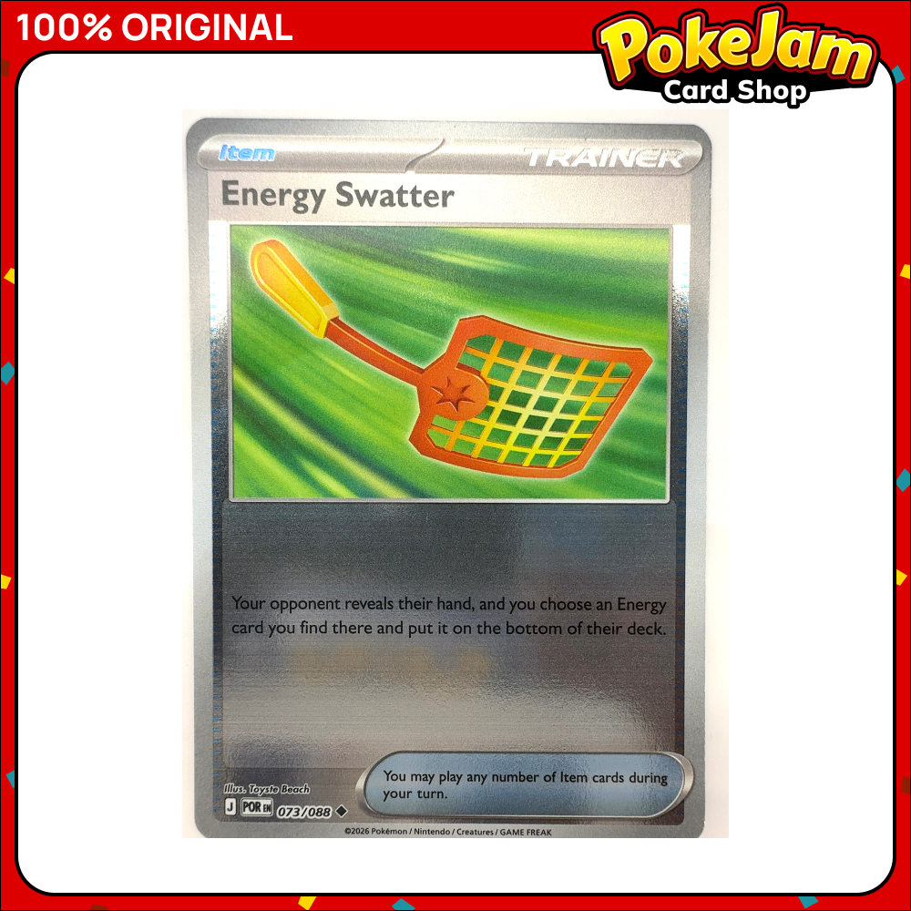 Energy Swatter 73/88 - Reverse Hologram - Perfect Order - Pokemon Card