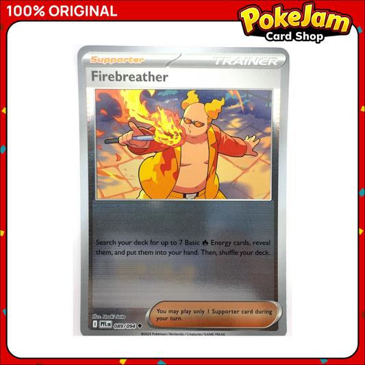 Firebreather 89/94 - Reverse Hologram - Phantasmal Flames - Pokemon Card