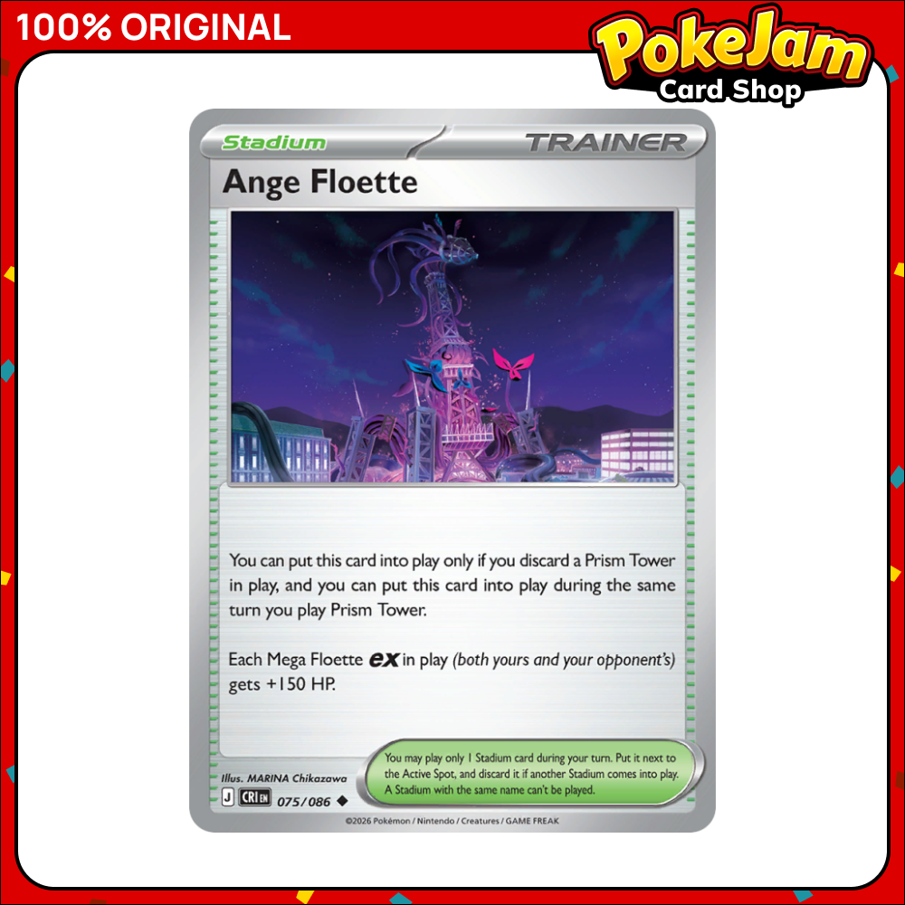 Ange Floette 75/86 - Uncommon - Chaos Rising - Pokemon Card