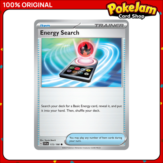 Energy Search 172/198 - Common - Scarlet & Violet - Pokemon Card